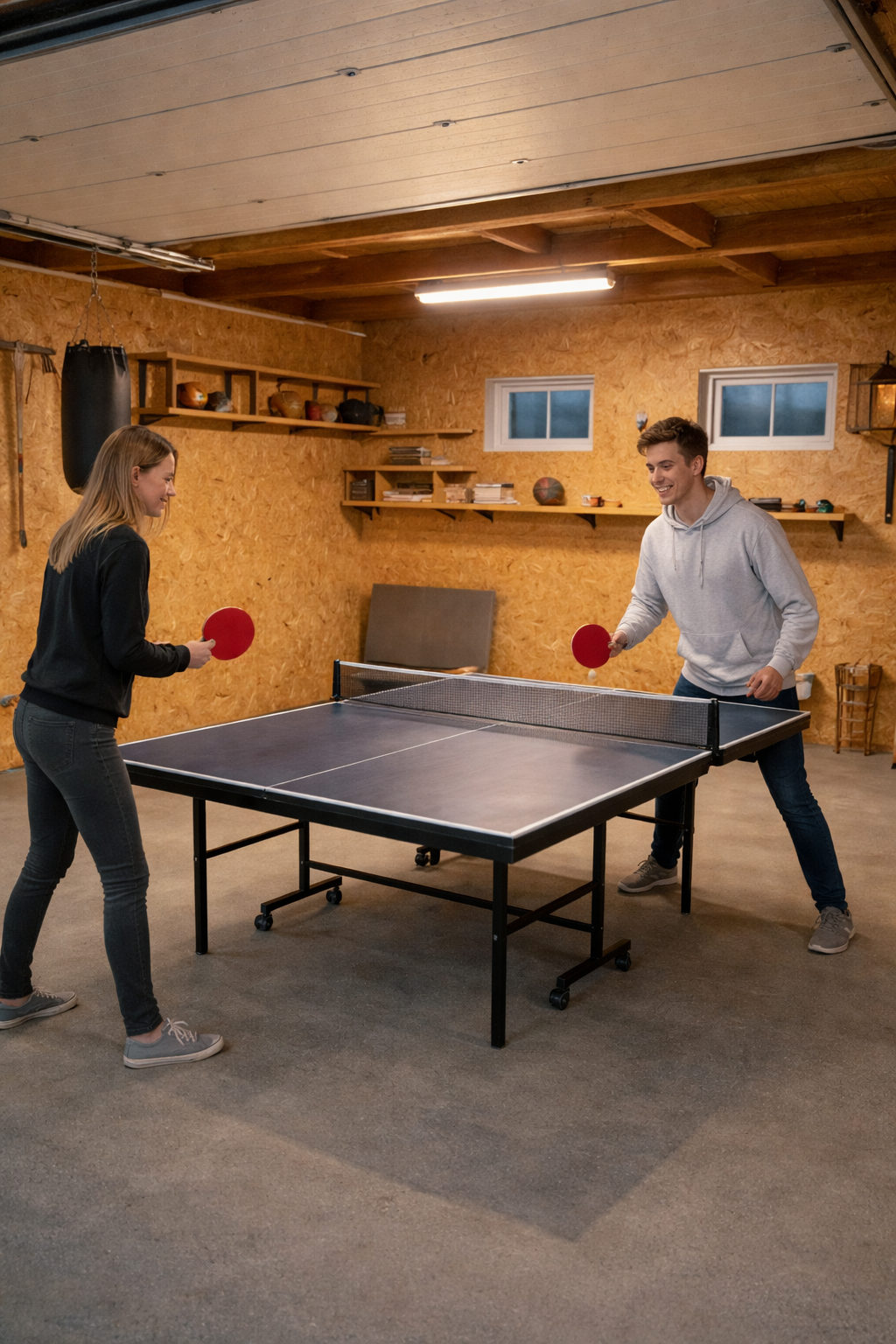 Bordtennis brukt som miljøterapeutisk aktivitet med ungdom